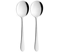 Grunwerg Windsor Carded, Cucharas soperas, Acero Inoxidable 18/0, Juego de 2
