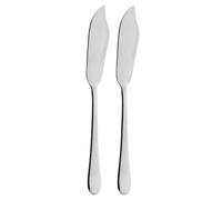 Grunwerg Windsor Carded, Cuchillos de Pescado de 2 Piezas, 18/0 Acero Inoxidable