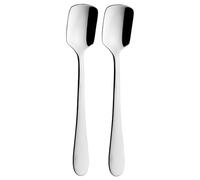 Grunwerg Windsor Carded, Juego de 2 Cucharas para Helado, Acero Inoxidable 18/0