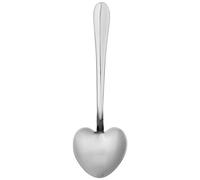 Grunwerg Windsor Carded, Juego de 4 Cucharas de Postre en Forma de Corazón, Acero Inoxidable 18/0