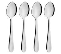 Grunwerg Windsor Carded, Juego de Cucharas Para Café Expreso de 4 Piezas, 18/0 Acero Inoxidable