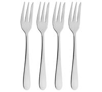 Grunwerg Windsor Carded, Juego de Tenedores de Repostería de 4 Piezas, 18/0 Acero Inoxidable
