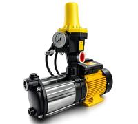 Grupo de Presión de Agua 0.37 kW - 0.5 CV Automático con Controlador - Bomba de Agua Presurizadora Doméstica para Casa, Jardín y Riego, Sistema Automático de Presión · Fluvia