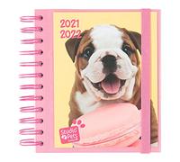 Grupo Erik Agenda Escolar 2021-2022 Studio Pets Dogs - Agenda 2022 día por página - 11 meses desde Agosto de 2021 a Junio de 2022 - Licencia Oficial