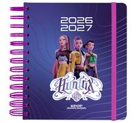 Safta Agenda escolar Grupo Erik KPop Día por página 2026-2027 Rosa 14x16 cm