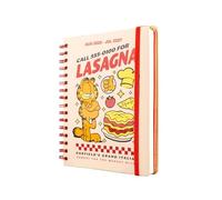 Erik Agenda escolar Garfield - Semana vista A5 Curso 2026-2027, tapa dura, anillas y pegatinas