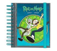 Grupo Erik Agenda Escolar Rick & Morty 2021-2022 - Día por Página, 11 Meses (Agosto 2021 a Junio 2022) - Licencia Oficial