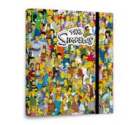Erik Archivador 2 anillas Simpsons - Carpeta A4 escolar con tapa dura y banda elástica