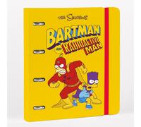 Erik Archivador 4 anillas Los Simpsons A4 - Carpeta A4 tapa dura, separadores y banda elástica
