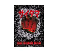 Grupo Erik Banderola Decorativa One Punch Man - Póster de Tela 70x100 cm - Cuadro Enrollable para Decoración de Pared Anime