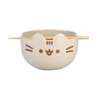 Erik Bol ramen japonés Gato Pusheen 900 ml – Incluye palillos, apto microondas y lavavajillas