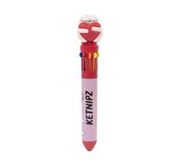 Grupo Erik Boligrafo Multicolor Ketnipz - Boligrafo retráctil divertido | , Para niños Infantil 10 colores en 1, Accesorios de papeleria Bonitos, Regalo cumpleaños