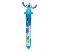 Grupo Erik Boligrafo Multicolor Stitch - Boligrafo retráctil divertido : Para niños Infantil 10 colores en 1 │ Cosas de Stitch : Accesorios de papeleria Bonitos, Regalo cumpleaños