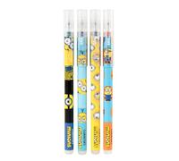 Grupo Erik Boligrafos Borrables Minions - Pack de 4 Boligrafos