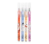 Grupo Erik Boligrafos Borrables Winnie The Pooh - Pack de 4 Boligrafos | de Gel de Colores: Negro, Rojo, Azul y Verde, Material Escolar y Papeleria Oficial