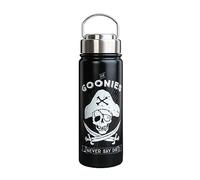 Grupo Erik Botella agua acero inoxidable Los Goonies - Botella agua niños 550ml con asa - Botella termica Frio/Calor - Botella de agua acero inoxidable aislamiento doble pared - Cantimplora