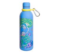 Grupo Erik Botella agua acero inoxidable Rick y Morty - Botella agua niños colegio 500ml - Botella termica Frio/Calor - Botella de agua acero inoxidable aislamiento doble pared - Botella agua niña