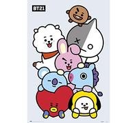 Erik Póster Grupo BT21 Multicolor 61 x 91 cm
