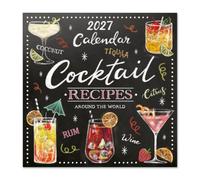 Grupo erik calendario 2027 pared cocktails - almanaque 16 meses 30x30c