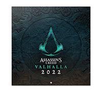 Grupo Erik Calendario Assassins Creed 2022 incluye póster de regalo - Calendario 2022 pared │ Calendario anual 2022 pared - Calendario mensual - Producto con licencia oficial