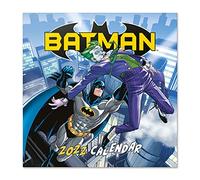 Grupo Erik Calendario Batman 2022 incluye póster de regalo - Calendario 2022 pared - Calendario DC Comics 2022 │ Calendario anual 2022 pared - Calendario mensual - Producto con licencia oficial