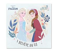 Grupo Erik Calendario Disney 2022 incluye póster de regalo - Calendario Frozen - Calendario 2022 pared │ Calendario anual 2022 pared - Calendario mensual - Producto con licencia oficial