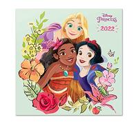 Grupo Erik Calendario Disney 2022 incluye póster de regalo - Calendario princesas Disney - Calendario 2022 pared │ Calendario anual 2022 pared - Calendario mensual - Producto con licencia oficia