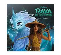 Grupo Erik Calendario Disney 2022 incluye póster de regalo - Calendario Raya y el último - Calendario 2022 pared │ Calendario anual 2022 pared - Calendario mensual - Producto con licencia oficial
