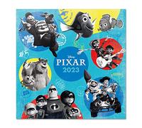 Grupo Erik, Calendario Disney, Calendario 2023 pared con certificado FSC, Peliculas Pixar, Calendario mensual, 30x30 cm, Producto con licencia oficial, CP23035