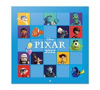 Grupo Erik Calendario Disney Pixar 2022 - Calendario 2022 pared - Calendario pared│ Calendario 2022 - Calendario mensual - Producto con licencia oficial
