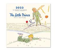 Grupo Erik, Calendario El principito 2023, Calendario 2023 pared con certificado FSC, Calendario mensual, 30x30 cm, Producto con licencia oficial, CP23043