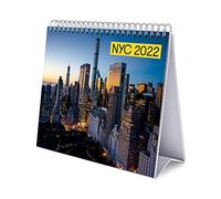 Grupo Erik Calendario escritorio Deluxe 2022 Nueva York - Calendario 2022 sobremesa - Calendario 2022 ciudades │ Calendario Nueva York - Calendario mesa 2022 - Calendario anual - Calendario oficina