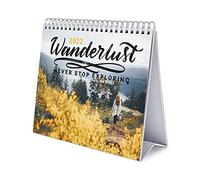 Grupo Erik Calendario escritorio Deluxe 2022 Wanderlust - Calendario 2022 sobremesa - Calendario 2022 │ Calendario mesa 2022 - Calendario anual - Calendario oficina - Calendario Grupo Erik
