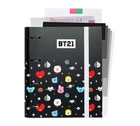 Grupo Erik - Carpeblock 4 anillas BT21, A4 (26x32 cm) CBK0066