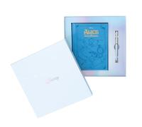 Erik Cuaderno A5 Disney Alicia – rayado, con bolígrafo y caja de regalo