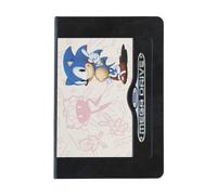 Grupo Erik Cuaderno A5 cuadricula Sonic - Journaling notebook A5 | Bloc de notas - Cuadernos tapa dura con marcapáginas y pegatinas, 192 págs