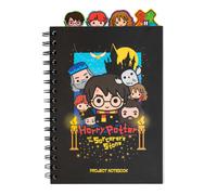 Grupo erik cuaderno a5 harry potter - bloc de notas con 4 separadores