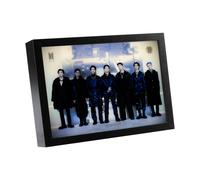 Grupo erik cuadro bts k-pop - marco decorativo con luz led