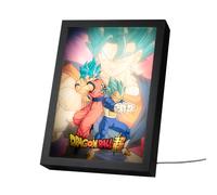 Grupo erik cuadro dragon ball manga - marco dragon ball super luz led,