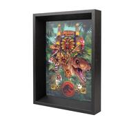 Erik Cuadro lámina enmarcada lenticular Jurassic World Rebirth 3D 22,7 x 30 cm