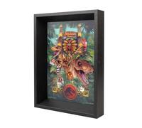 Grupo erik cuadro jurassic park 3d - jurassic world rebirth poster con