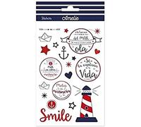 Grupo Erik Editores ESS023 - Set pegatinas Amelie Marinero, 11 x 20 cm