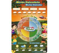 Grupo erik editores lamina didactica en portugues calendario little ei