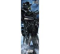 Grupo erik editores poster puerta rogue one death trooper