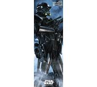 Grupo erik editores poster puerta rogue one death trooper