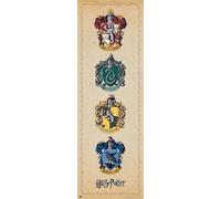 Grupo erik editores puerta - poster con diseño harry potter house cre
