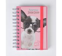 Grupo Erik Editores Studio Pets - Agenda escolar en francés con diseño perro, 11.4 x 16 cm