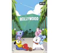 Grupo erik erik póster bt21 hollywood, 61x91cm