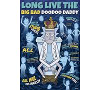 Erik Póster Doodoo Daddy Rick & Morty 91,5x61 cm