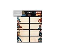 Grupo Erik - ETIQUETA ESCOLAR ERIK 15,8x20 MARVEL ELE0266